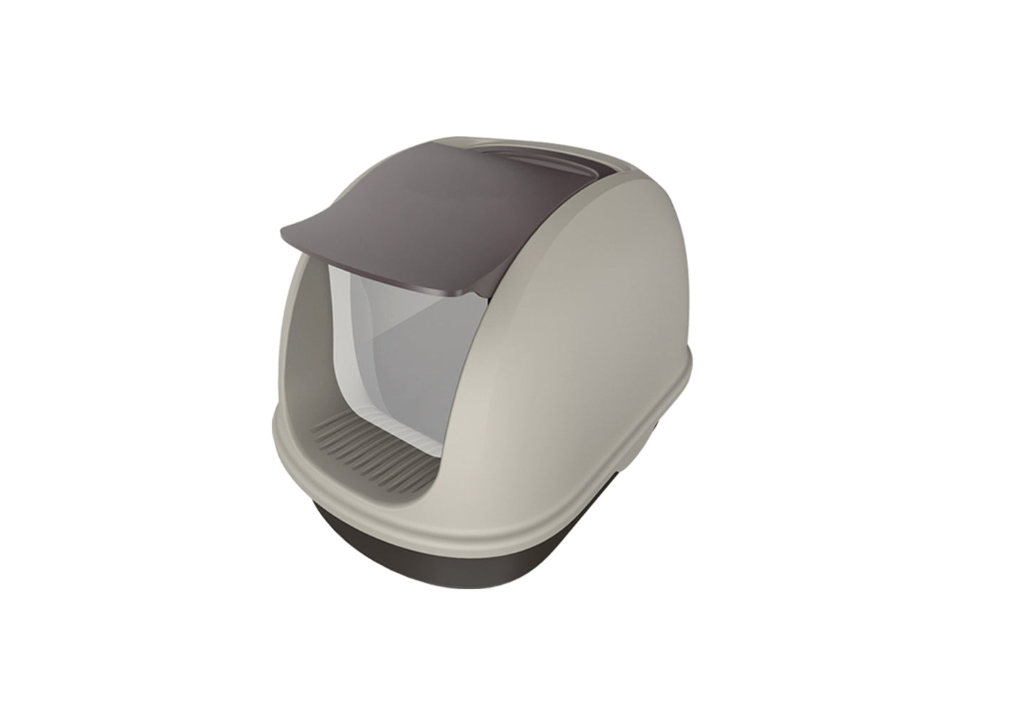 Pawsitiv Emma Easy Clean Litter Box - Elegant - MSP 007 - Coffee