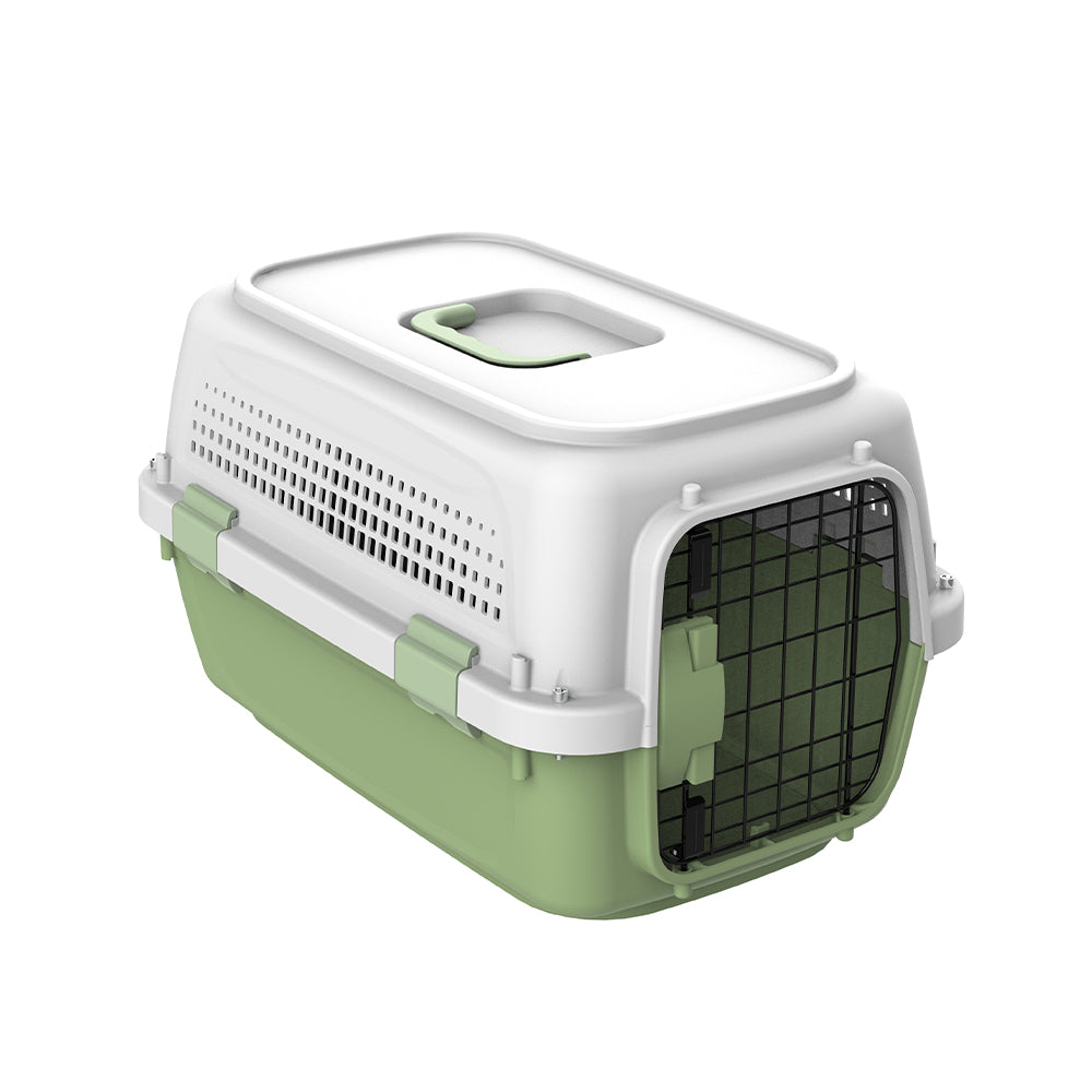 Pawsitiv Marco Polo 2 - Carrier For Cat & Medium Dog - Green
