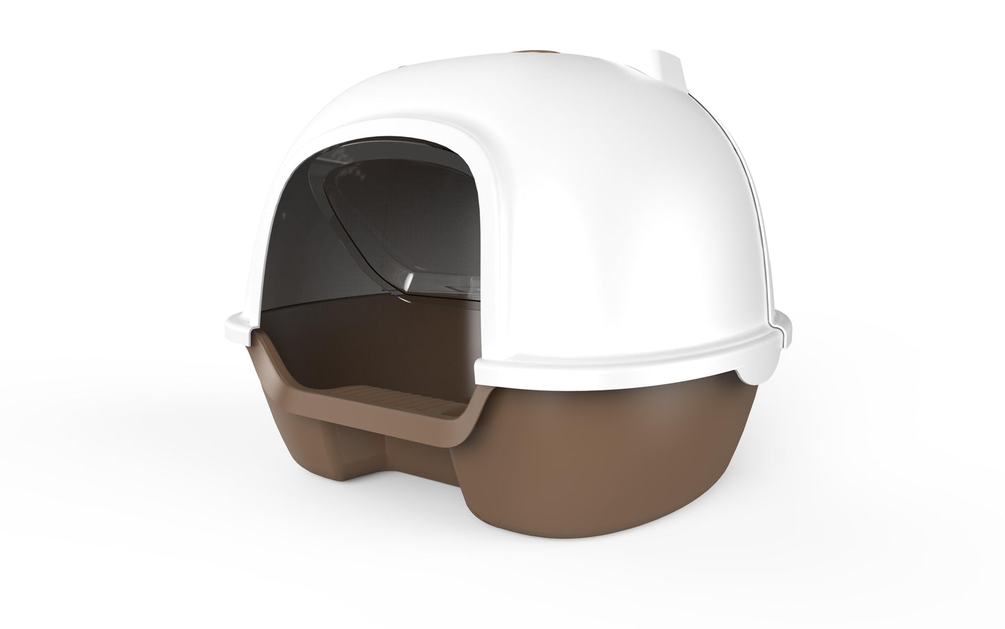 Pawsitiv Emma Easy Clean Litter Box - Tubby - MSP 006 - Coffee