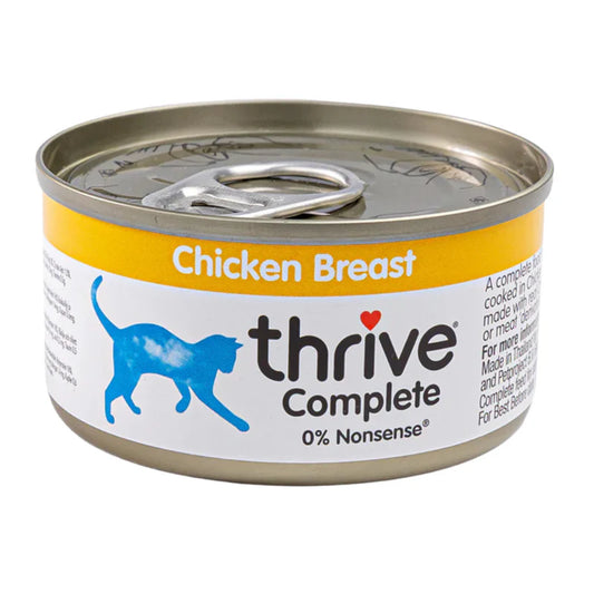 Thrive Complete Chicken Breast Wet Cat Food - 75G (Pack of 12)