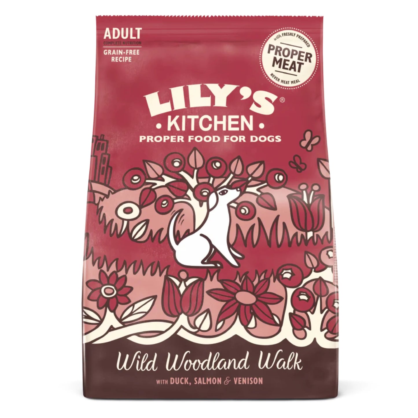 Lily's Kitchen Wild Woodland Walk With Duck, Salmon & Venison Adult Dry Dog Food