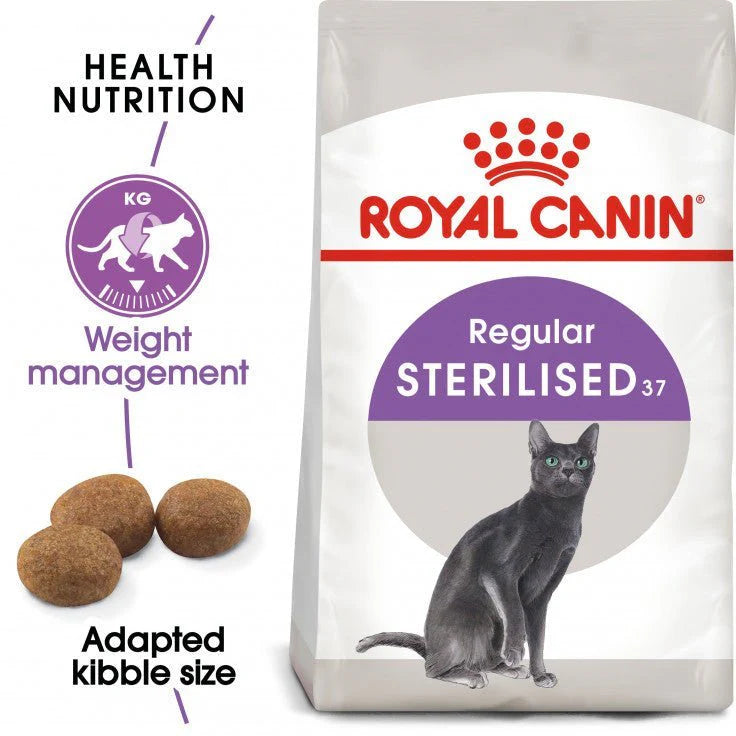 Royal Canin Feline Health Nutrition Sterilised Cat Dry Food - 2 KG